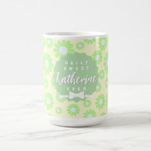 Caneca De Café Beige Amarelo Amarelo-marisquino doce Pastel