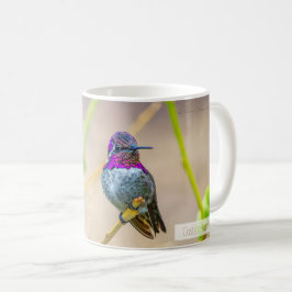 Caneca De Café Beija-flor-de-Costa Salmo 145:4 KJV