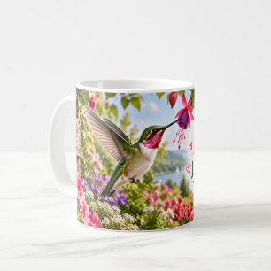 Caneca De Café Beija-flor Desfrute as Pequenas Coisas