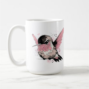 Caneca De Café Beija-flor Mal-humorado