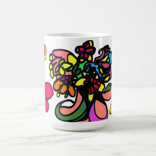 Caneca De Café Beija-flor relaxa primavera