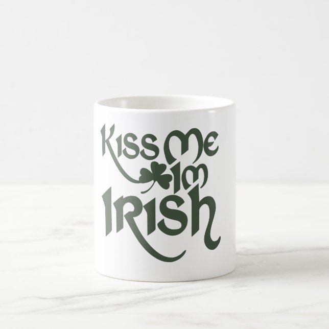 Caneca De Café Beija-me Im Irlandês (Centro)