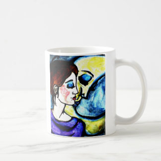 Caneca De Café beije a lua