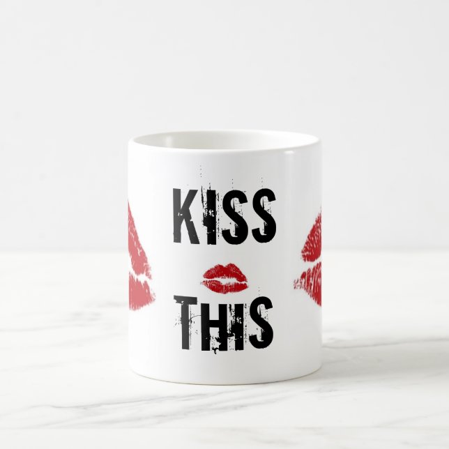 Caneca De Café beije este batom (Centro)