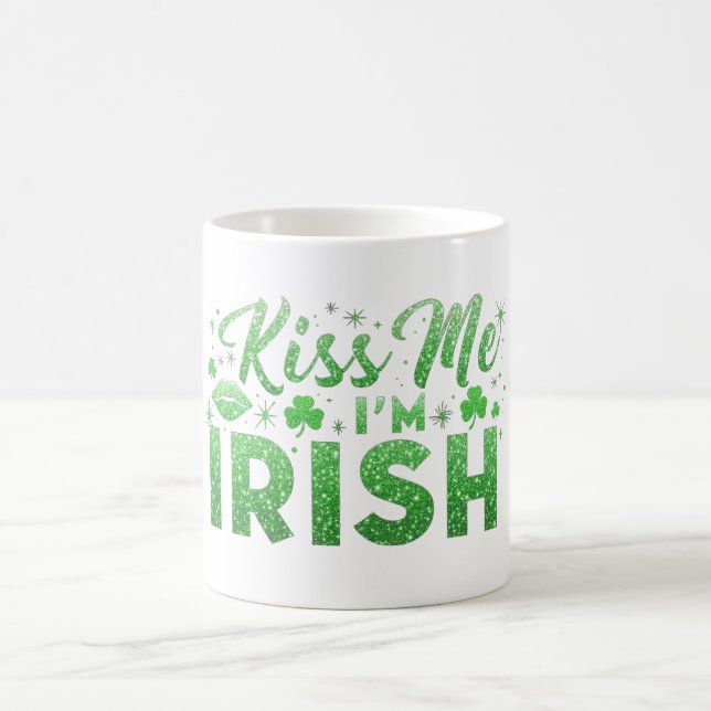 Caneca De Café Beije-me Sou Irlandês (Centro)
