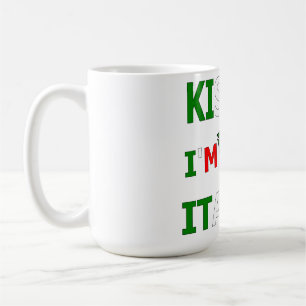 Caneca De Café Beije Me Sou Italiano