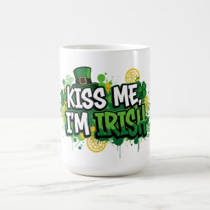 Caneca De Café Beije-me, sou Rua irlandesa.