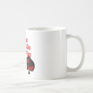 Caneca De Café Beije meu ás!