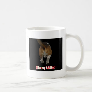 Caneca De Café Beije meu bASSet