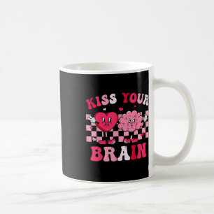Caneca De Café Beije Seu Cérebro Dia dos Namorados Chá de Valenti