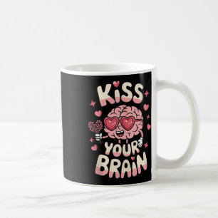 Caneca De Café Beije seu Namorados do Cérebro Testa o Esquadrão d