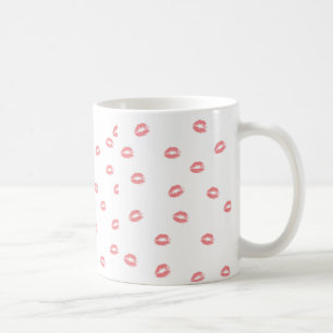 Caneca De Café Beijo Lipstick: Mug de café