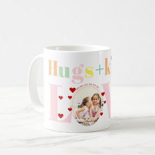 Caneca De Café Beijos, amor, Dia de os namorados de fotos de abra