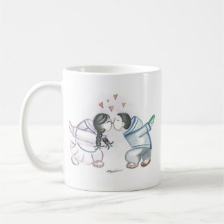 Caneca De Café Beijos do esquimó