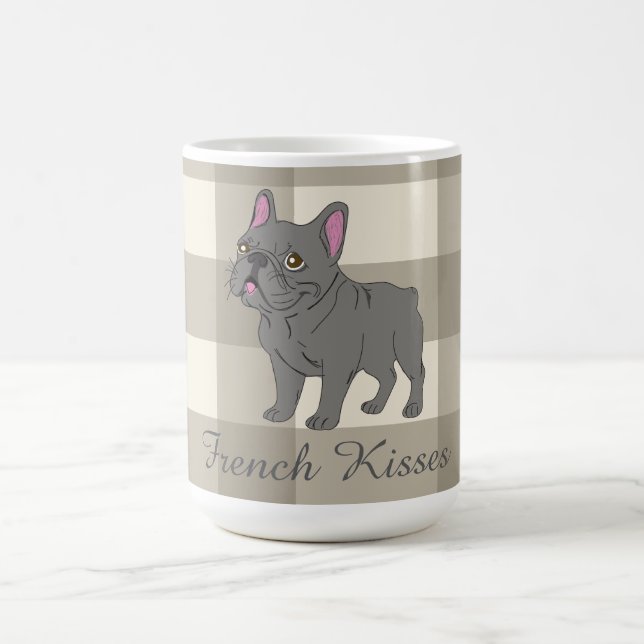Caneca De Café Beijos Franceses (Centro)