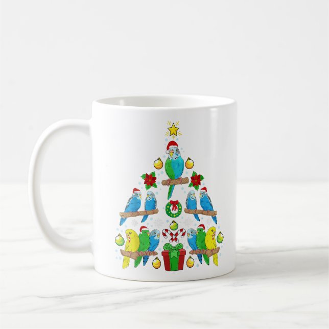 Caneca De Café Beisebol de Natal com Papai Noel Feliz Natal (Esquerda)