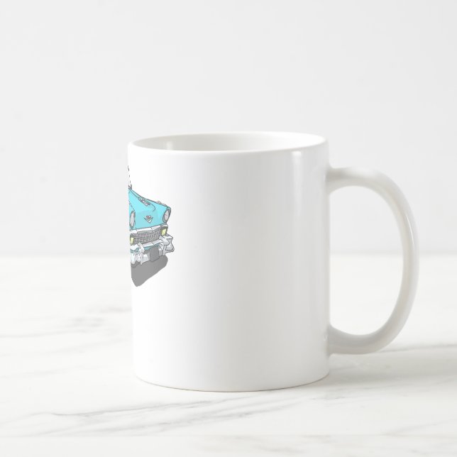 Caneca De Café Bel Air de Chevy - azul (Direita)