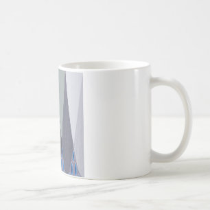 Caneca De Café Bela Arte de Impressão de Design Chevron Incrível