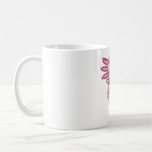 Caneca De Café Bela Axolotl Eu Gosto De Ti Um Arma Muito Engraçad