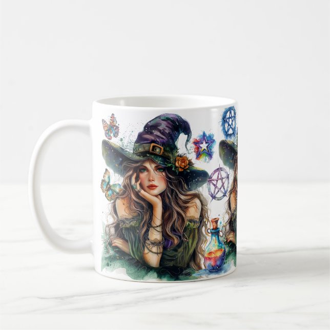 Caneca De Café Bela Bruxa (Esquerda)