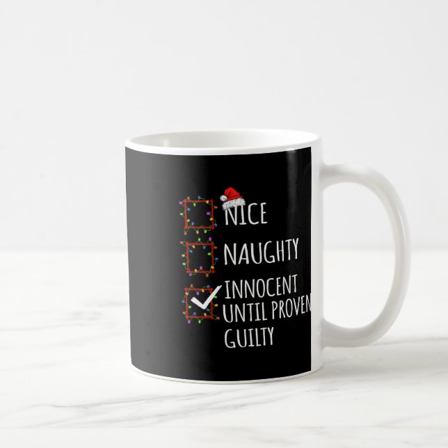 Caneca De Café Bela Inocente Adormecida Até A Cristã Culpada Comp (Direita)