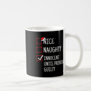 Caneca De Café Bela Inocente Adormecida Até Comprovada Culpa Engr