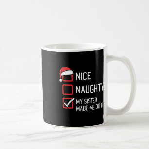 Caneca De Café Bela Lista Maldita Que Minha Irmã Me Fez Fazer Iss
