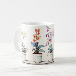 Caneca De Café Bela Orquídea Café Mug
