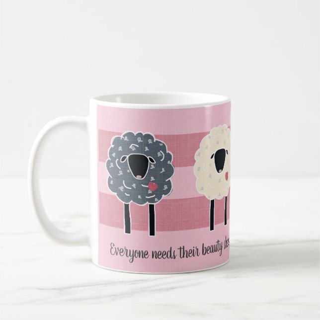 Caneca De Café Bela Ovelha (Esquerda)