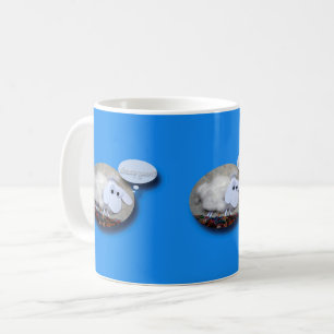 Caneca De Café Bela ovelha Chinesa Ano Novo Aniversário Zodiac M