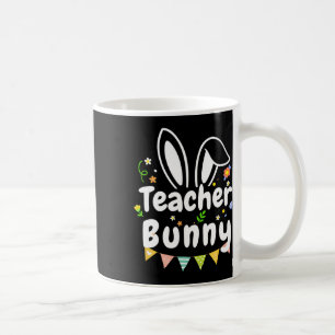 Caneca De Café Bela Páscoa Dia Citação Professor Bunny Legal Pásc