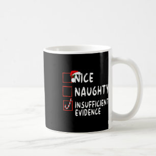 Caneca De Café Bela prova imprópria de Papais noeis de Natal