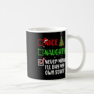 Caneca De Café Bela travessura, não se importa de Comprar minhas