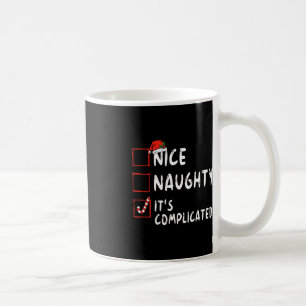 Caneca De Café Bela travessura. São Papais noeis complicados da L
