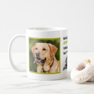 Caneca De Café Bela viciada em café, Labrador personalizado Mug