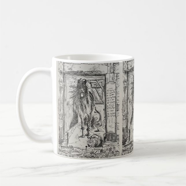 Caneca De Café Belas e a Besta - Clássica Mug (Esquerda)