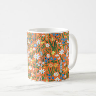 Caneca De Café Belas Flores Silvestres Coloridas de Primavera par