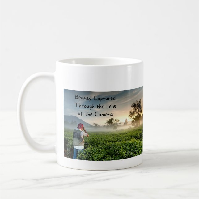 Caneca De Café Beleza Capturada Pela Lente da Câmera (Esquerda)