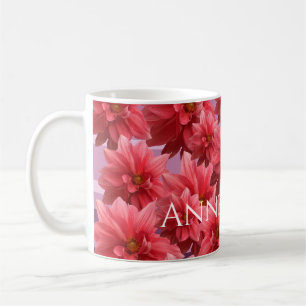 Caneca De Café Beleza de Flores Rosa