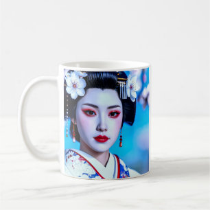 Caneca De Café Beleza de Geisha Serenidade