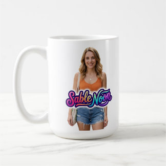 Caneca De Café Beleza do Meio-Dia Sable Pose #1