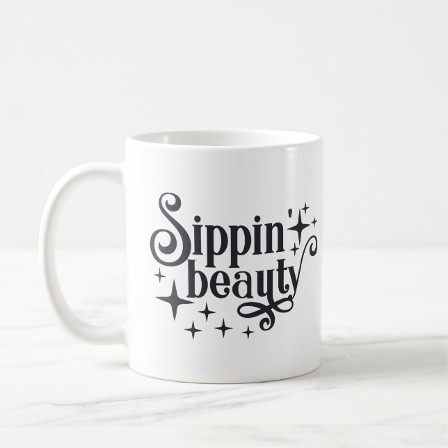 Caneca De Café Beleza do Sippin (Esquerda)