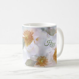 Caneca De Café Beleza Floral