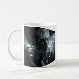 Caneca De Café Beleza Monocromática