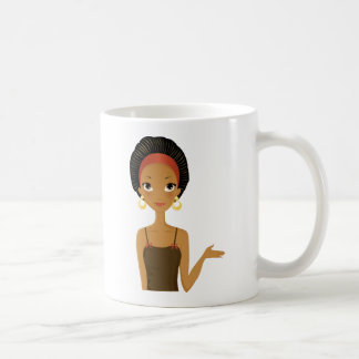 Caneca De Café Beleza preta