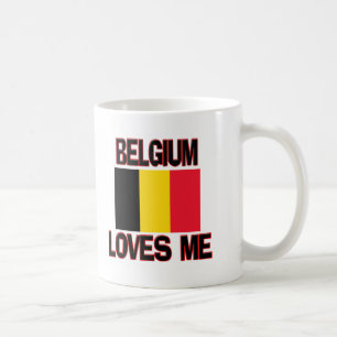 Caneca De Café Bélgica ama-me