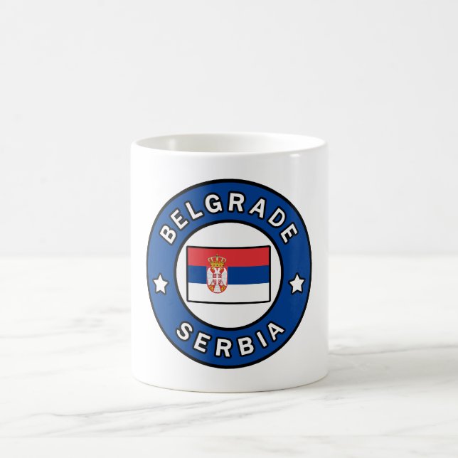 Caneca De Café Belgrado Sérvia (Centro)