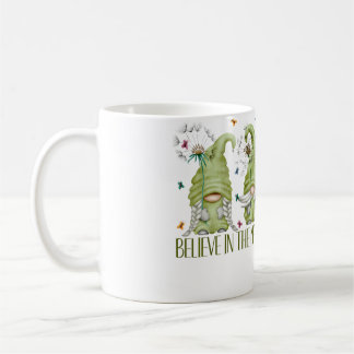 Caneca De Café Believe In The Magic Gnome For Women Dandelion But