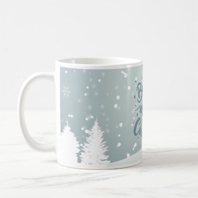 Caneca De Café “Believe in the Magic of Christmas” mug (Esquerda)