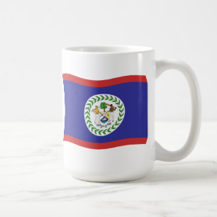 Caneca De Café Belize Flag Mug